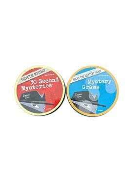 Mystery Grams Games Set of 2.  Solve the Mystery